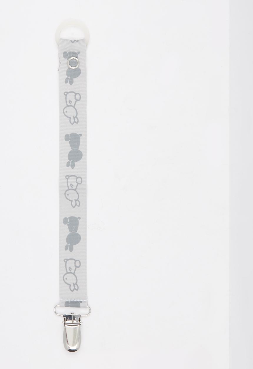Pickalilly - Bunny Dummy Clip Grey