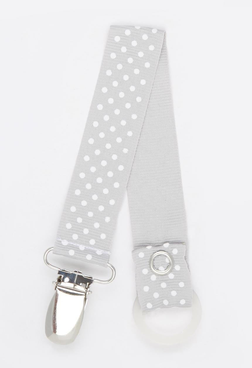 Pickalilly - Spot Dummy Clip Grey