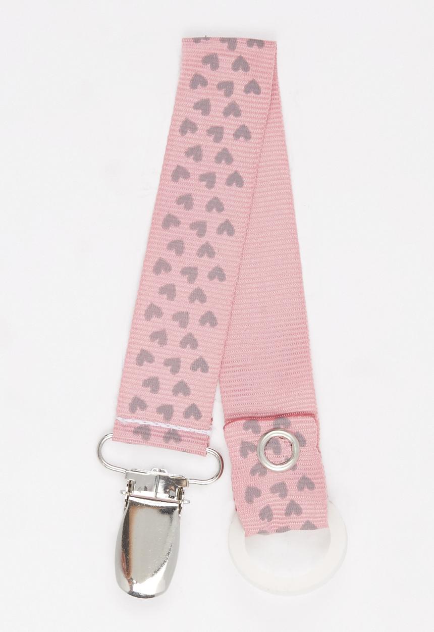 Pickalilly - Heart Dummy Clip Mid Pink