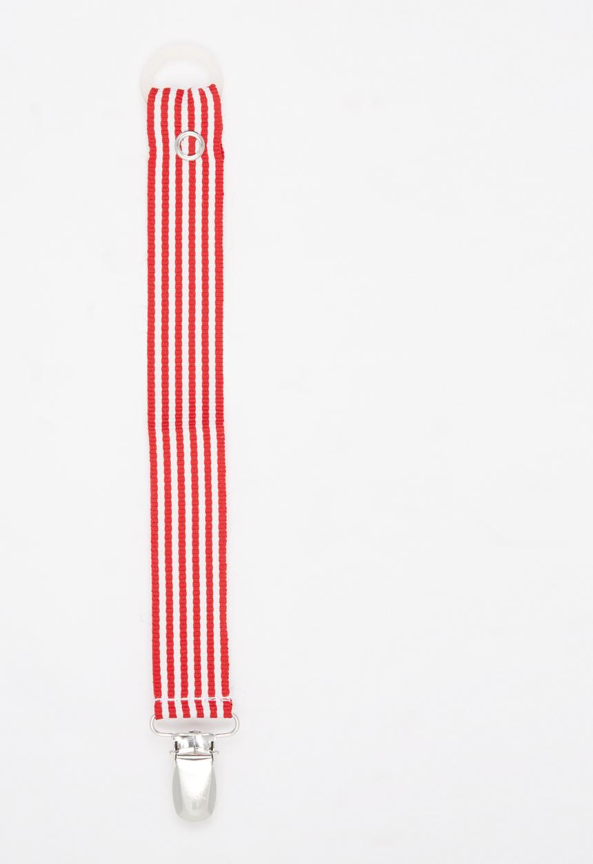 Pickalilly - Stripe Dummy Clip Red