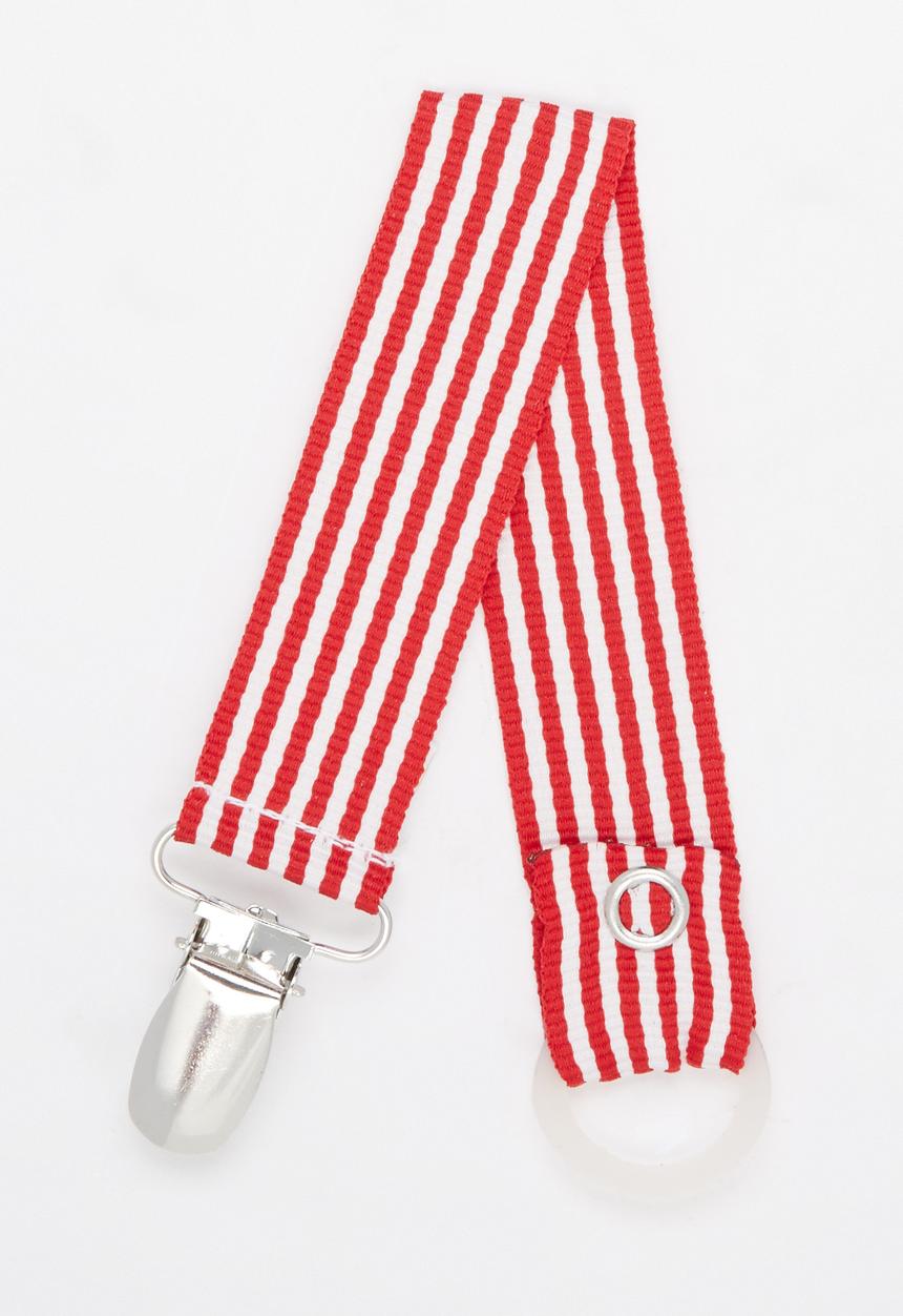 Pickalilly - Stripe Dummy Clip Red