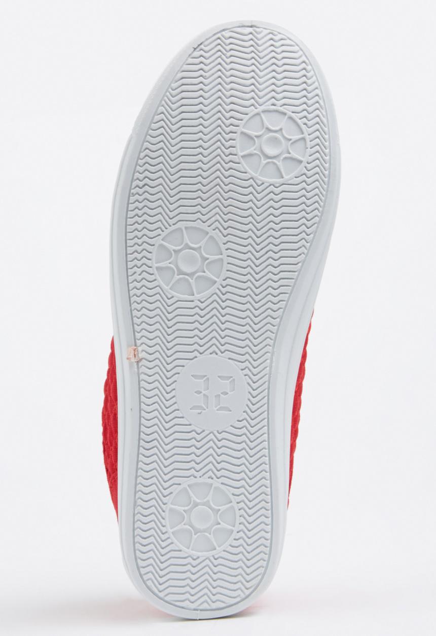 Pierre Cardin - Boys Lace up Trainer Red