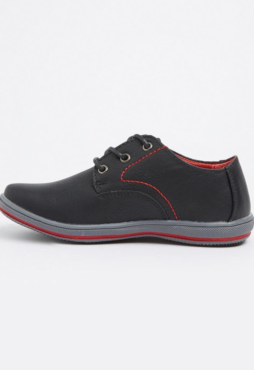 Pierre Cardin - Boys Lace up Shoe  Black