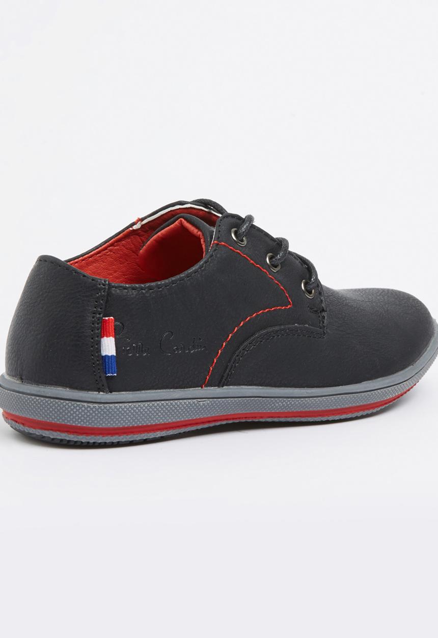 Pierre Cardin - Boys Lace up Shoe  Black