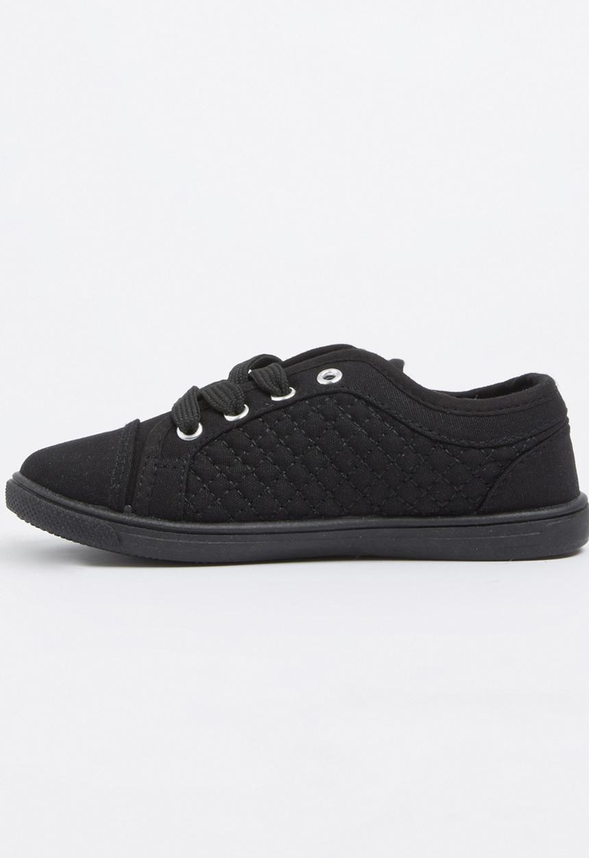 Pierre Cardin - Boys Lace up Trainer Black