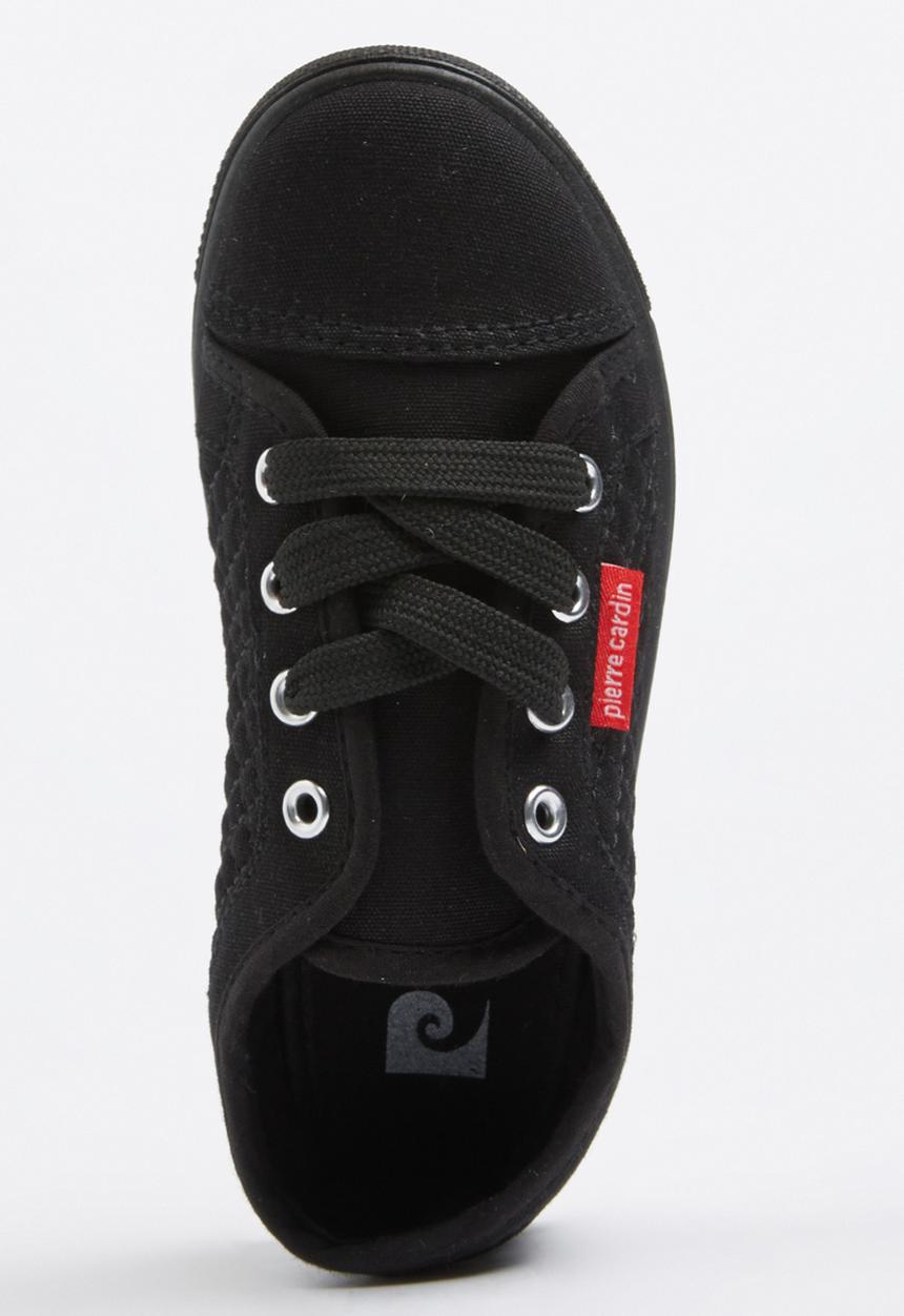 Pierre Cardin - Boys Lace up Trainer Black