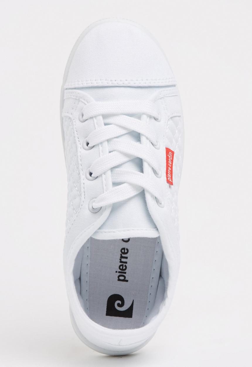 Pierre Cardin - Boys Lace up Trainer White