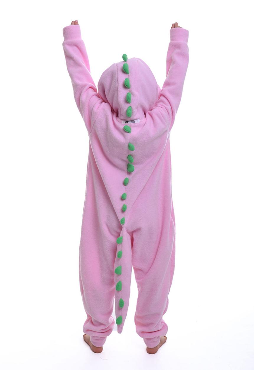 aFREAKa Clothing - Pink Dinosaur Pale Pink