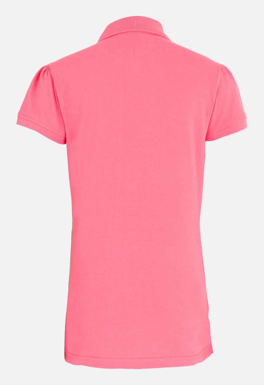 POLO - Nina SS Golfer Mid Pink