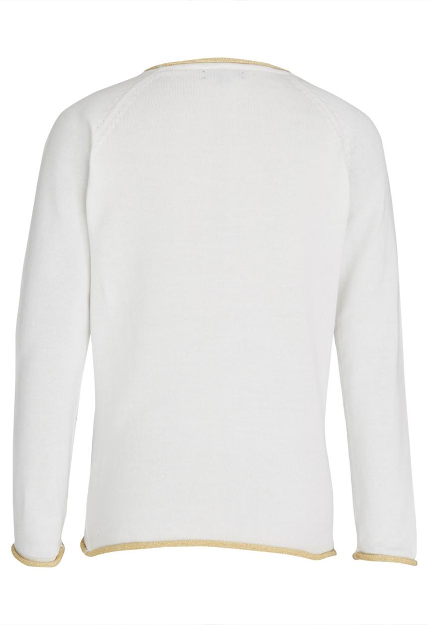 POLO - Ashleigh LS Pullover White