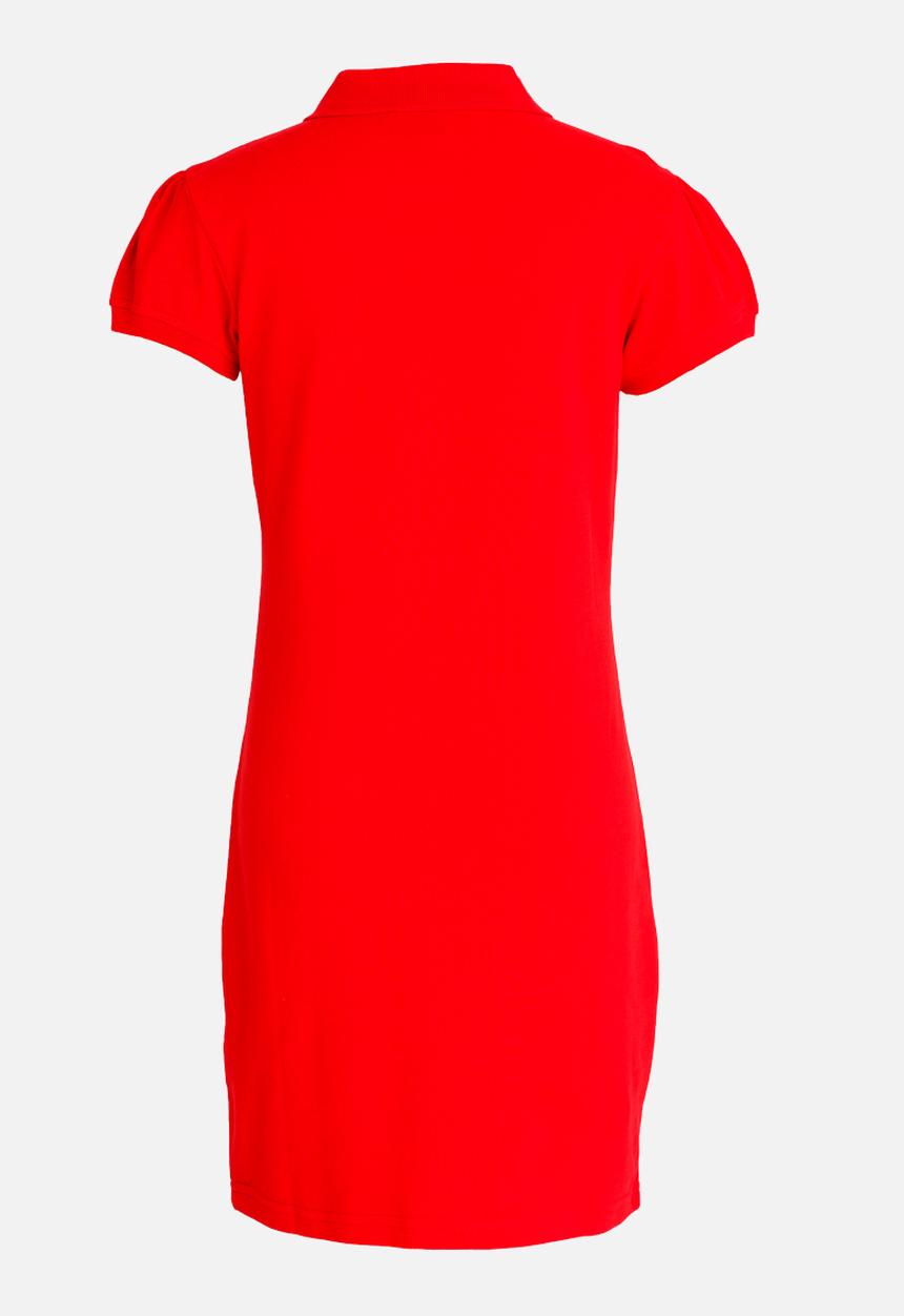 POLO - Dakota Golfer Dress Red
