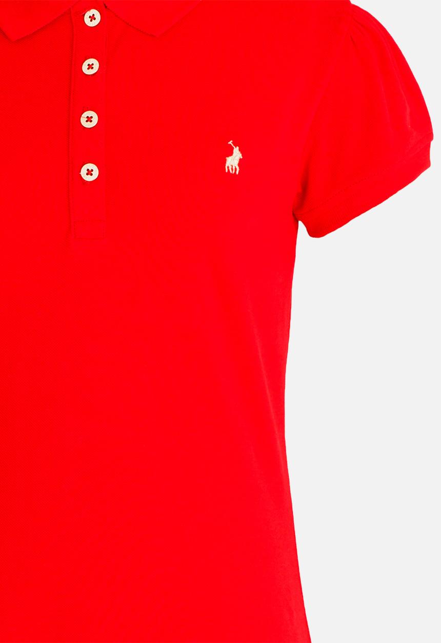 POLO - Dakota Golfer Dress Red
