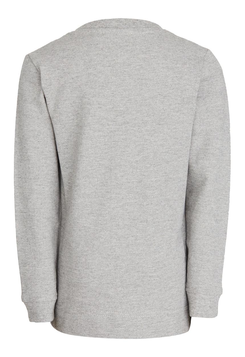 POLO - Classic Pique Cardigan Pale Grey