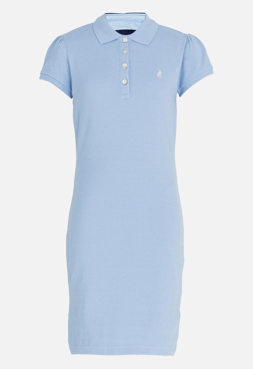 POLO - Dakota SS Golfer Dress Mid Blue