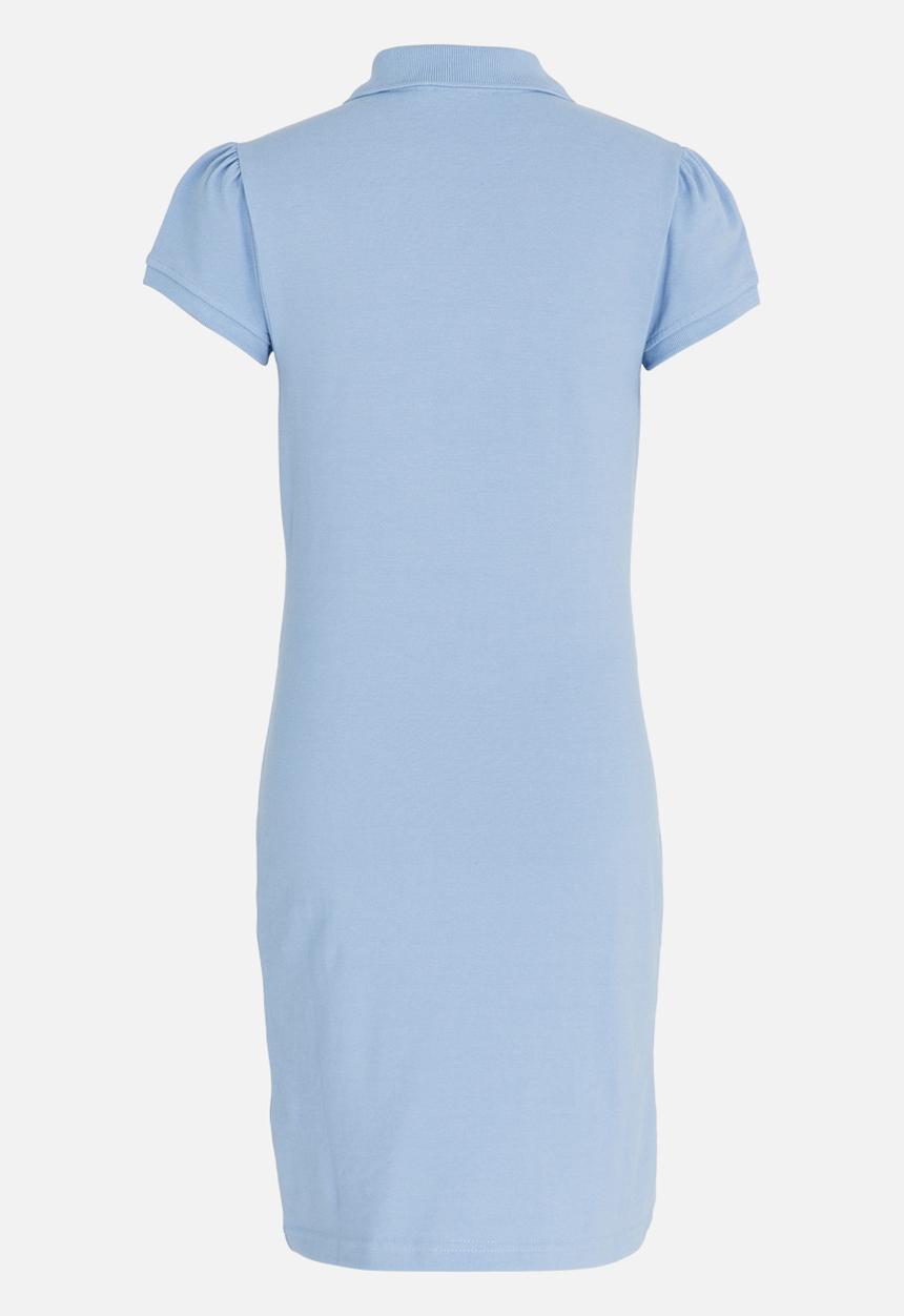 POLO - Dakota SS Golfer Dress Mid Blue