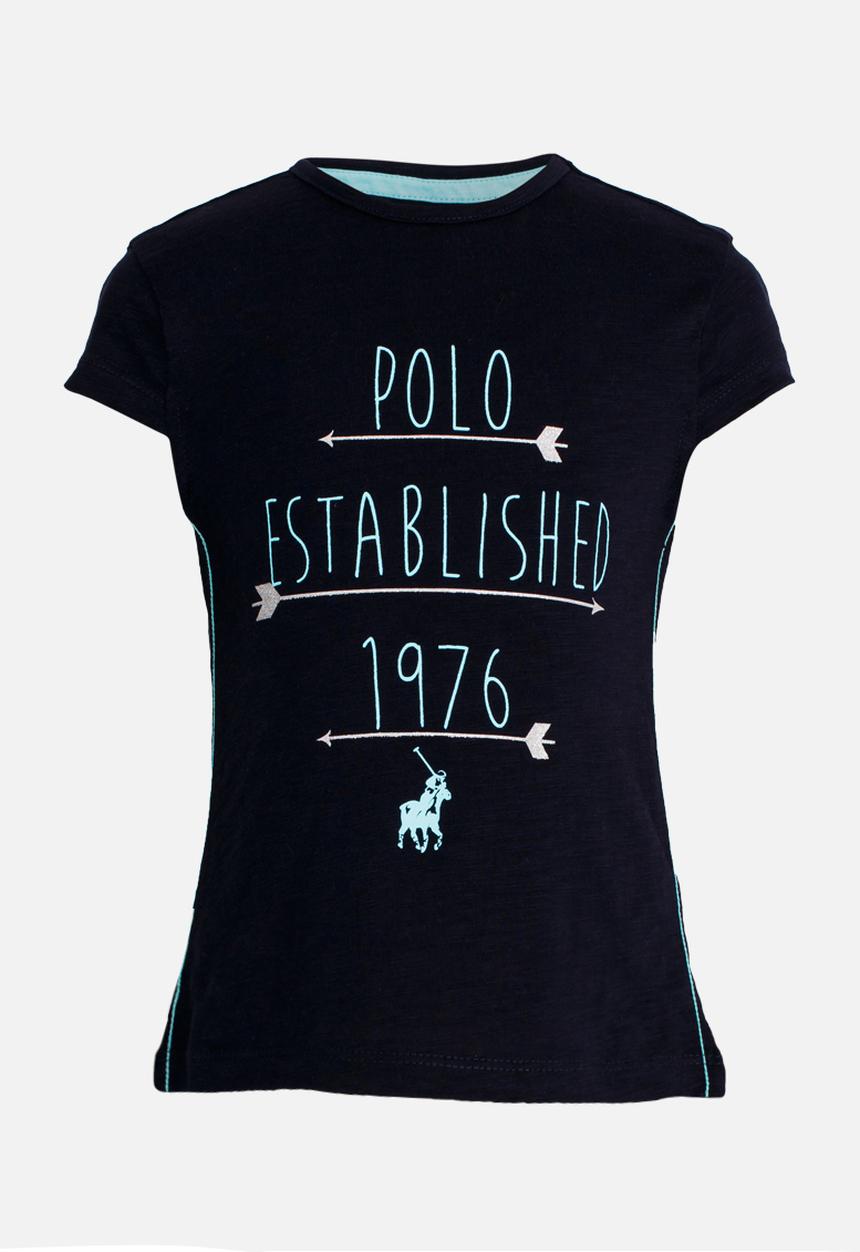 POLO - Jada Printed Tee Navy