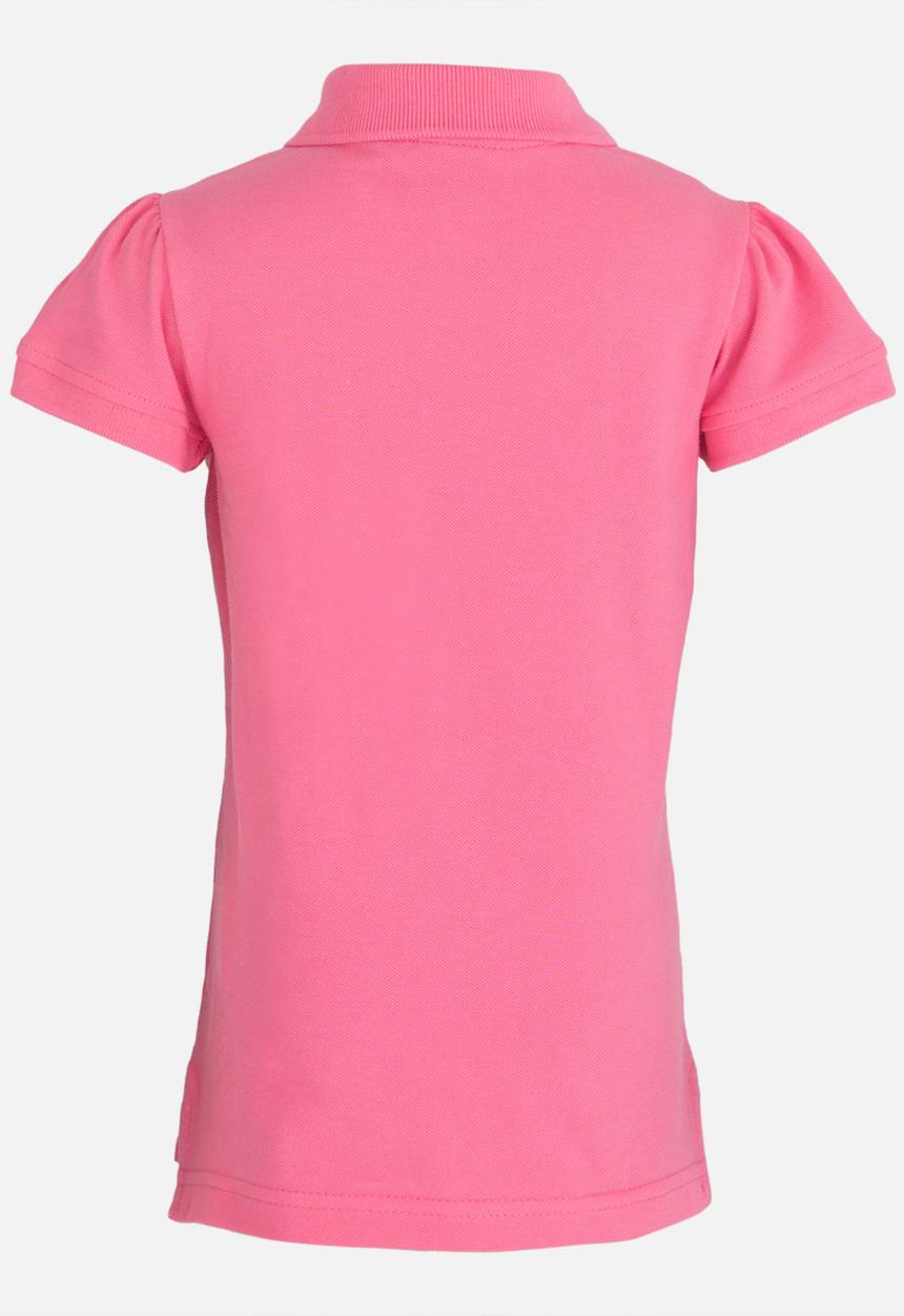 POLO - Nina SS Golfer Mid Pink