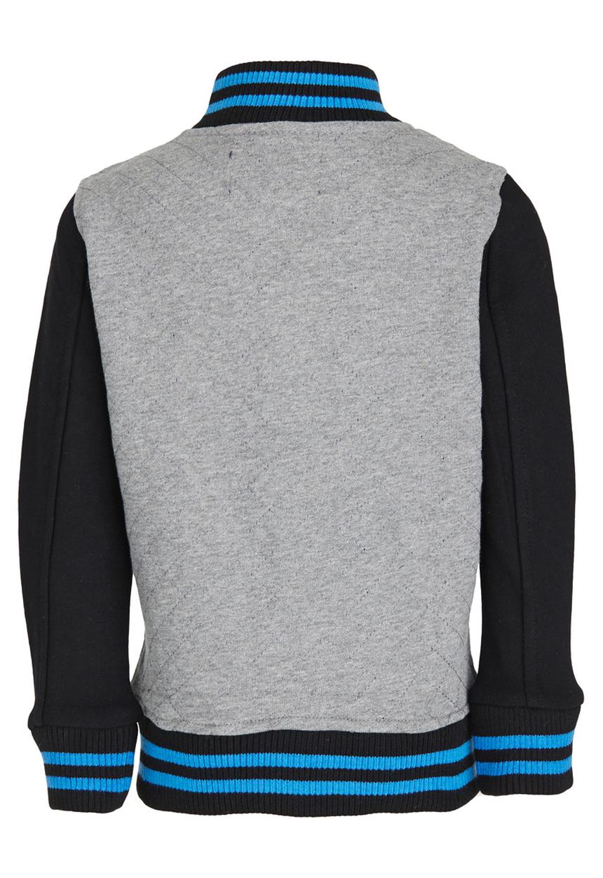 POLO - Classic Quilted Baseball Jacket Dark Grey