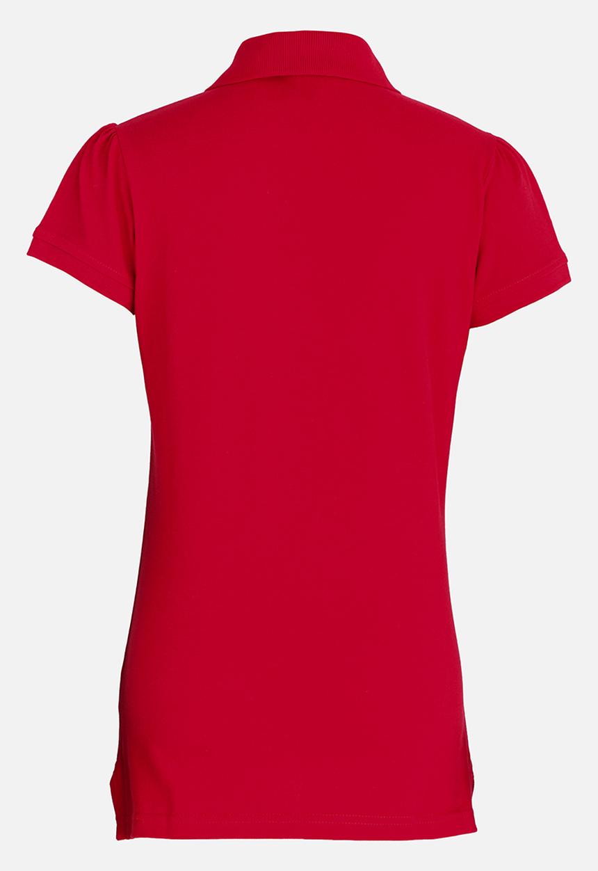 POLO - Nina SS Golfer Red