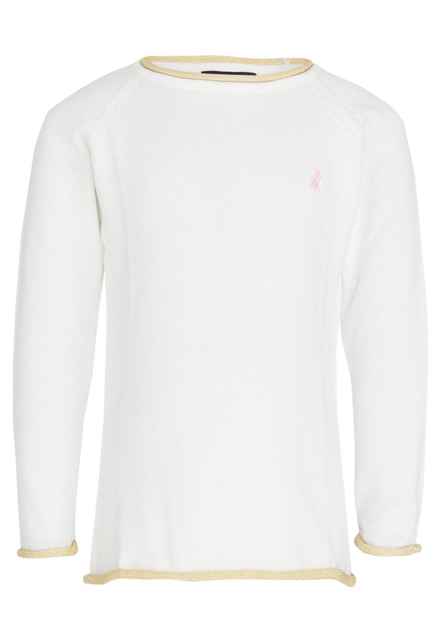 POLO - Ashleigh LS Pullover White