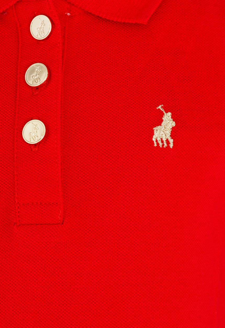 POLO - Nina SS Golfer Red