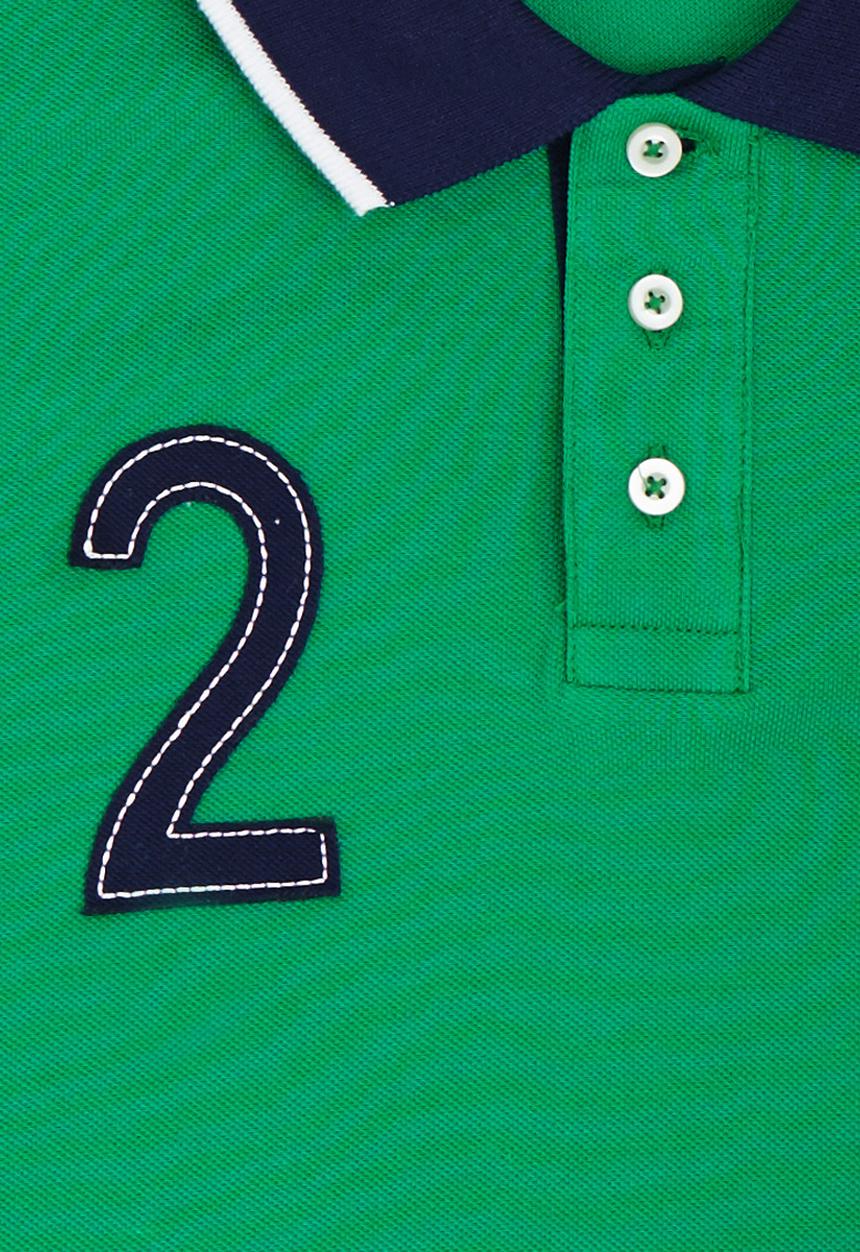 POLO - Classic Ss Numerical Golfer Green
