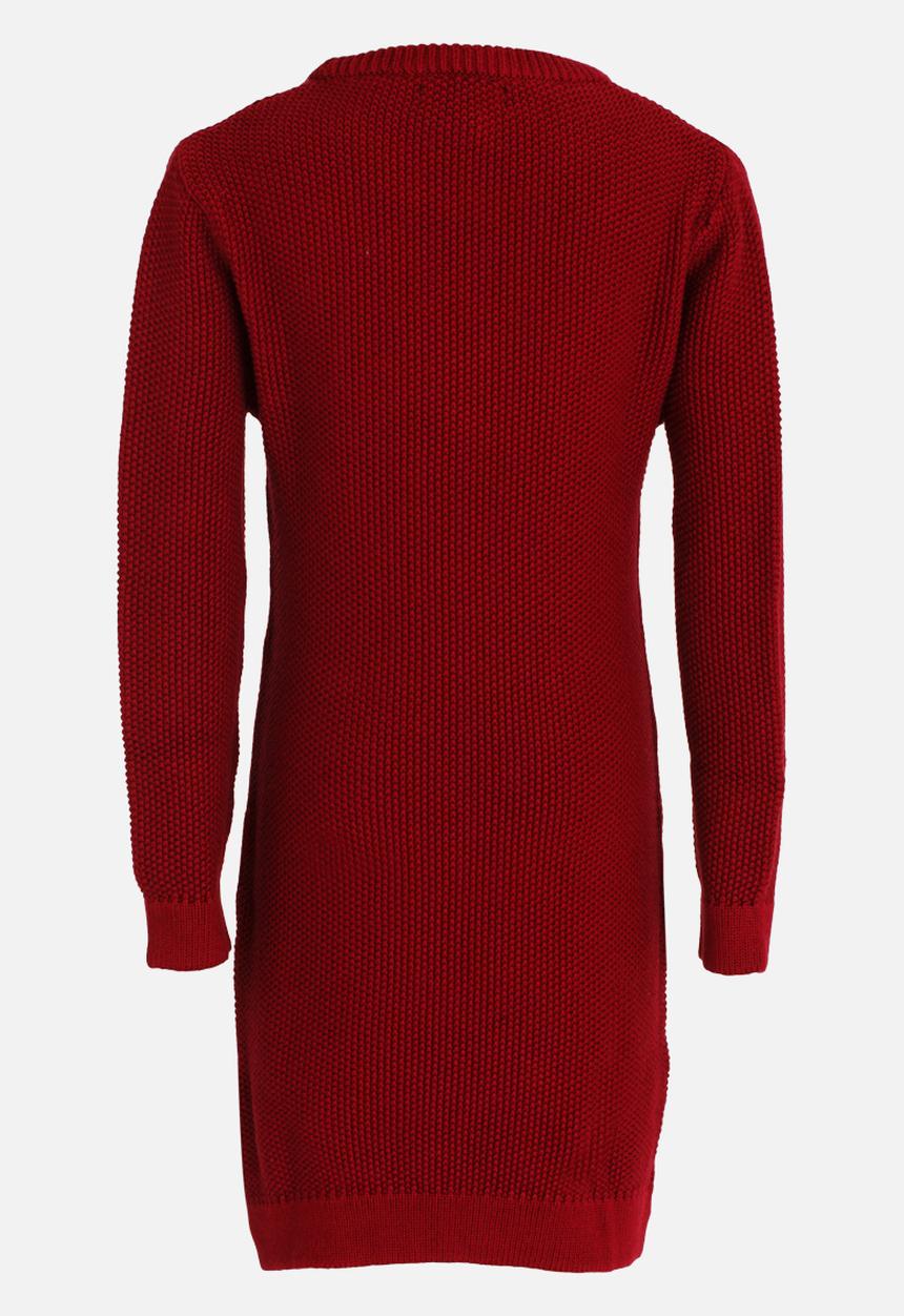 POLO - Nicola LS Knitted Dress Red