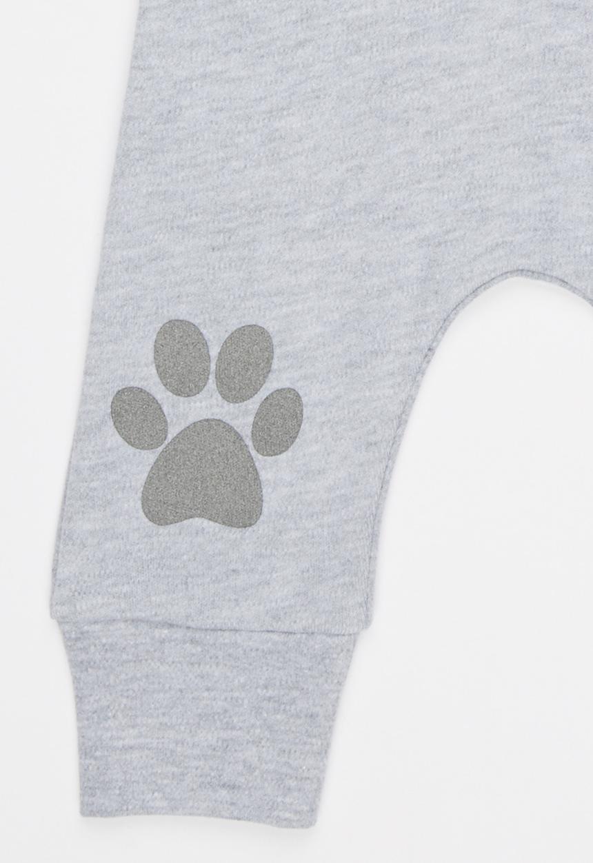 Poogy Bear - Safari Little Cub Leggings Grey