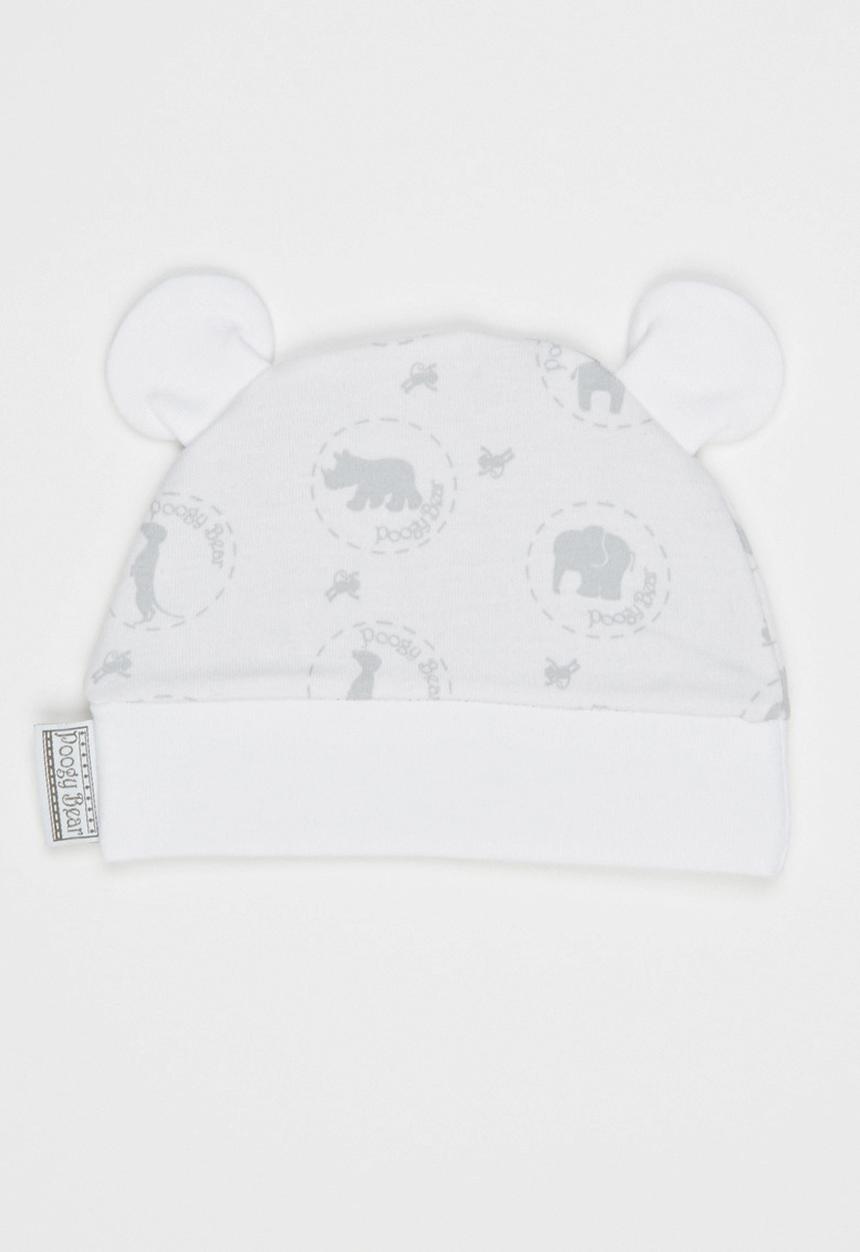 Poogy Bear - Safari Ears Beanie Grey