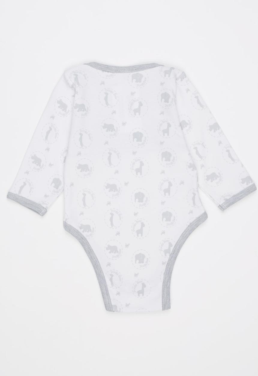 Poogy Bear - Safari Little Cub Bodyvest Grey