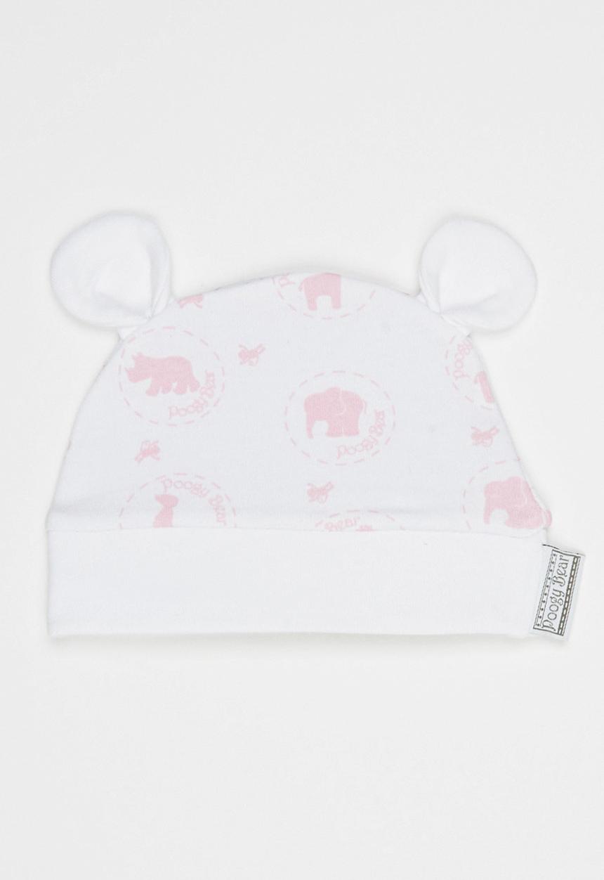 Poogy Bear - Safari Ears Beanie Mid Pink