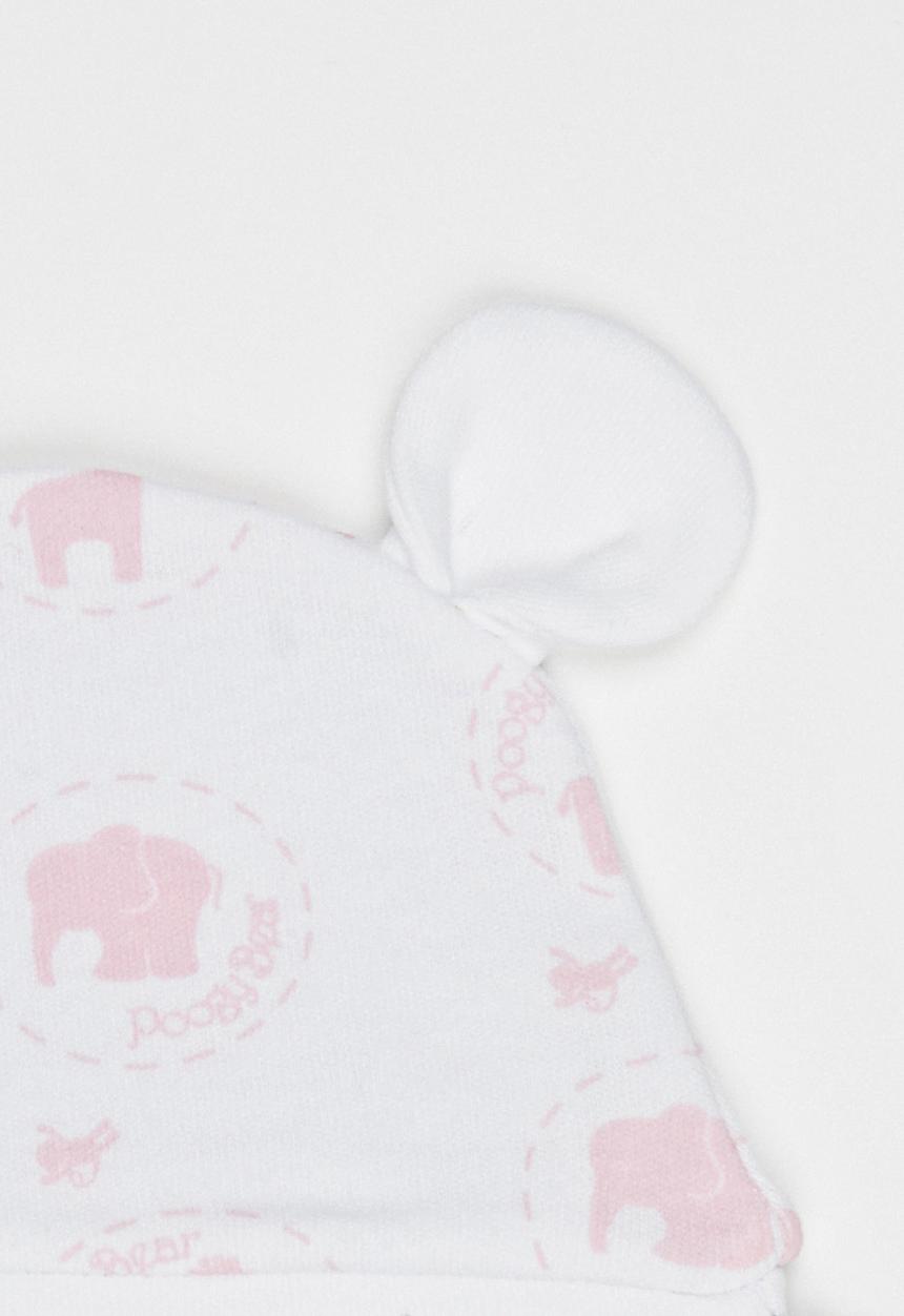 Poogy Bear - Safari Ears Beanie Mid Pink