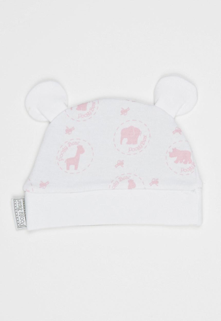 Poogy Bear - Safari Ears Beanie Mid Pink
