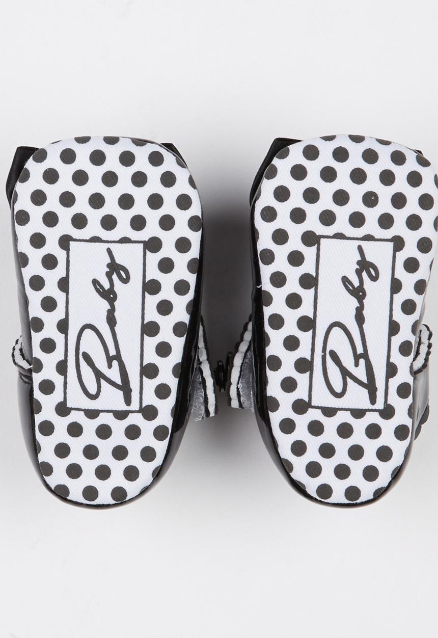 Pop Candy - Mary Jane Shoes With Bows Black