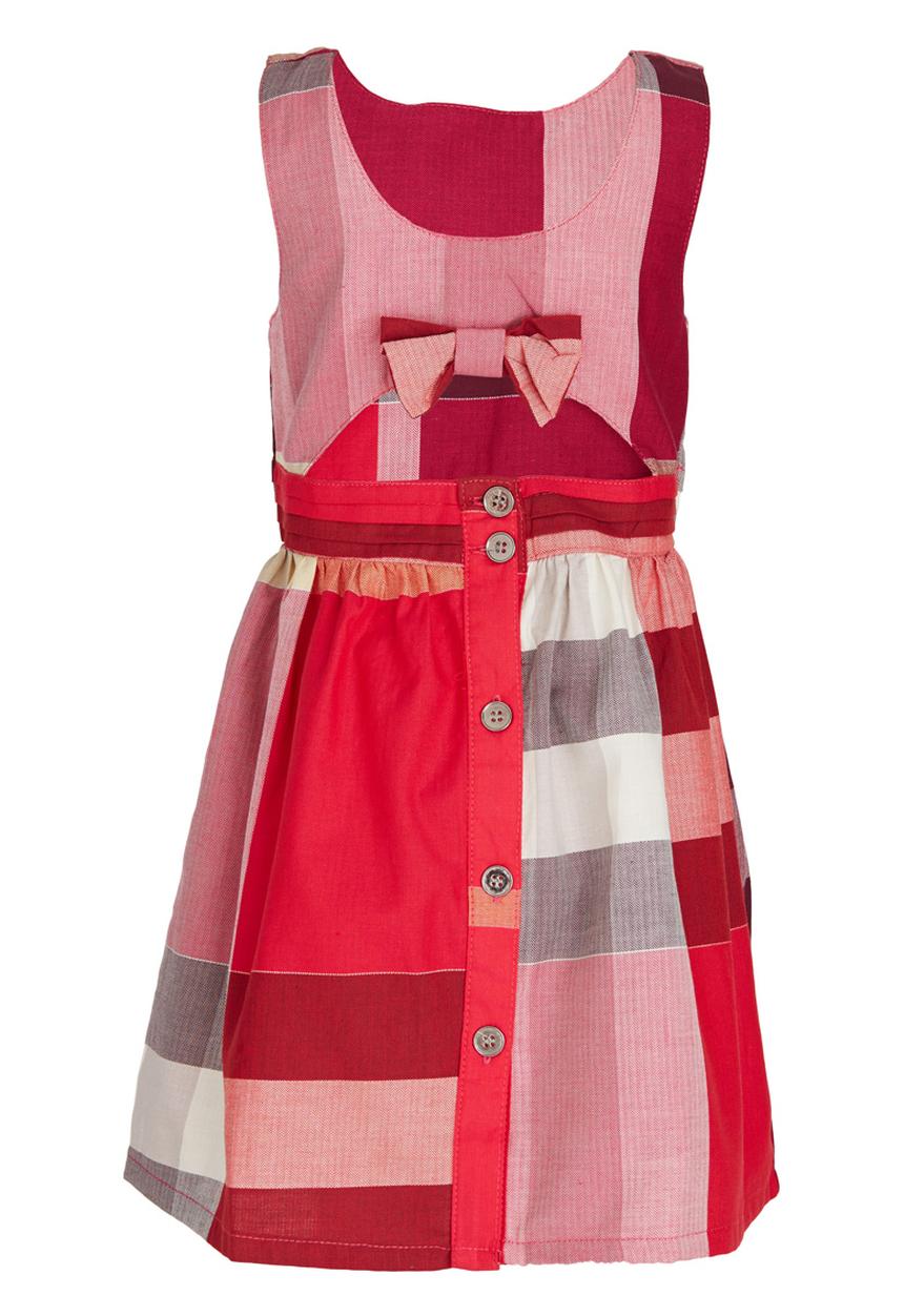 Pop Candy - Check Dress Mid Pink