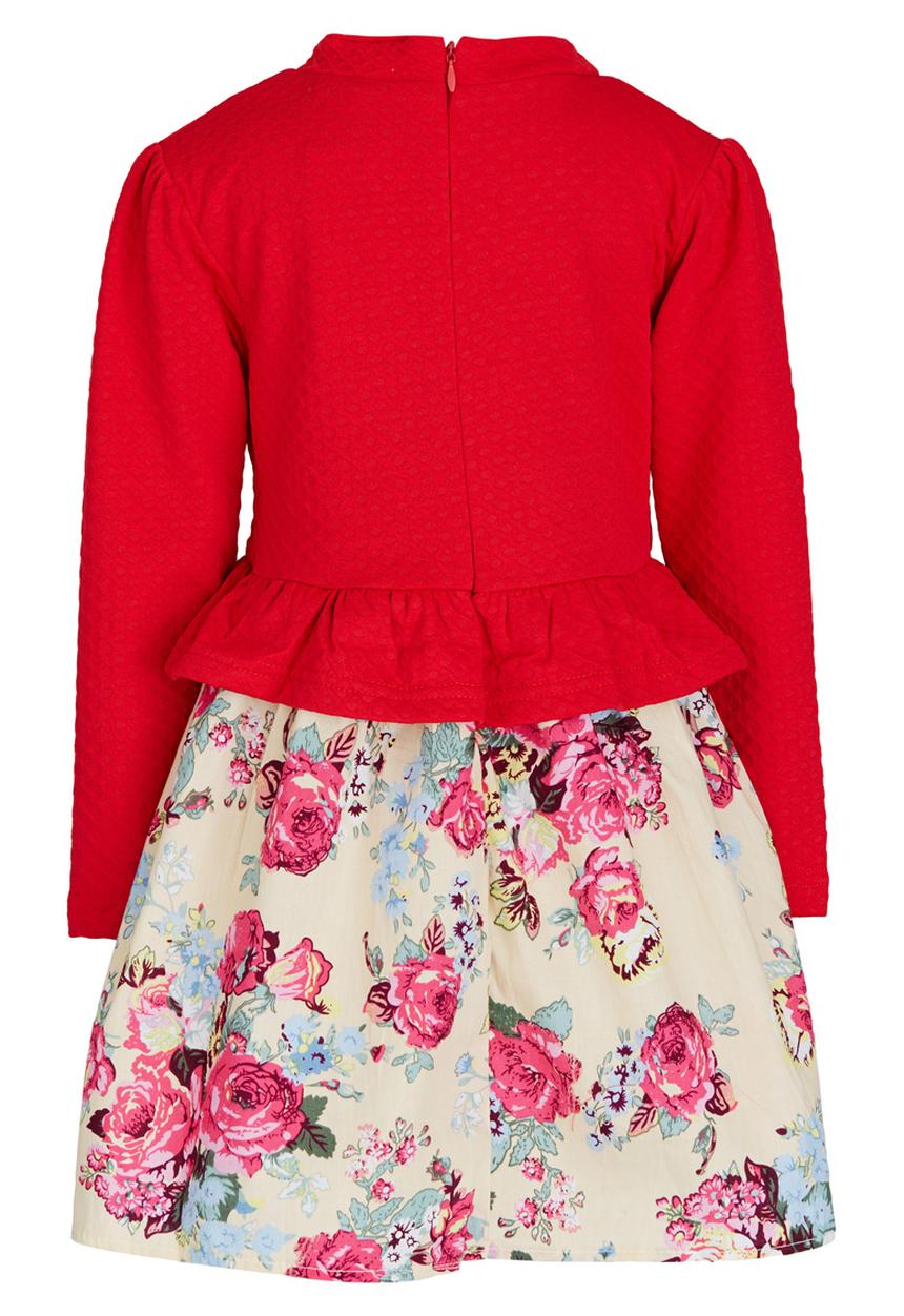 Pop Candy - Floral dress Cream