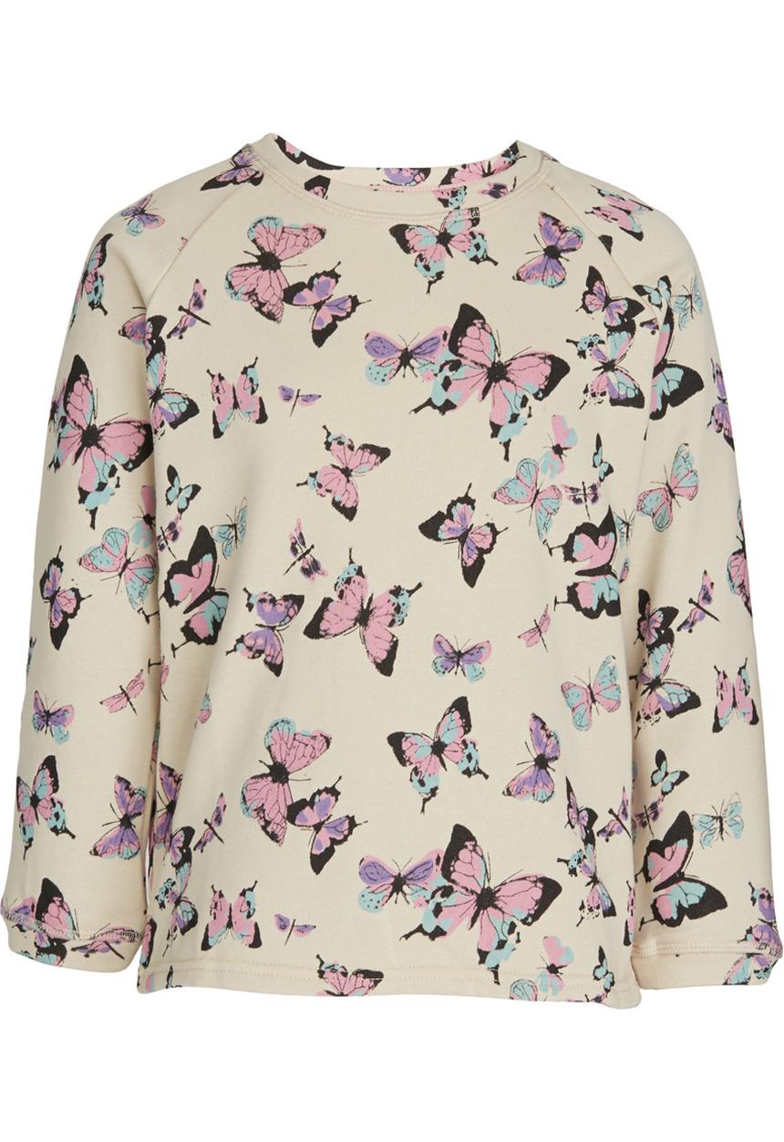 Pop Candy - Printed Butterfly Sweater Multi-colour