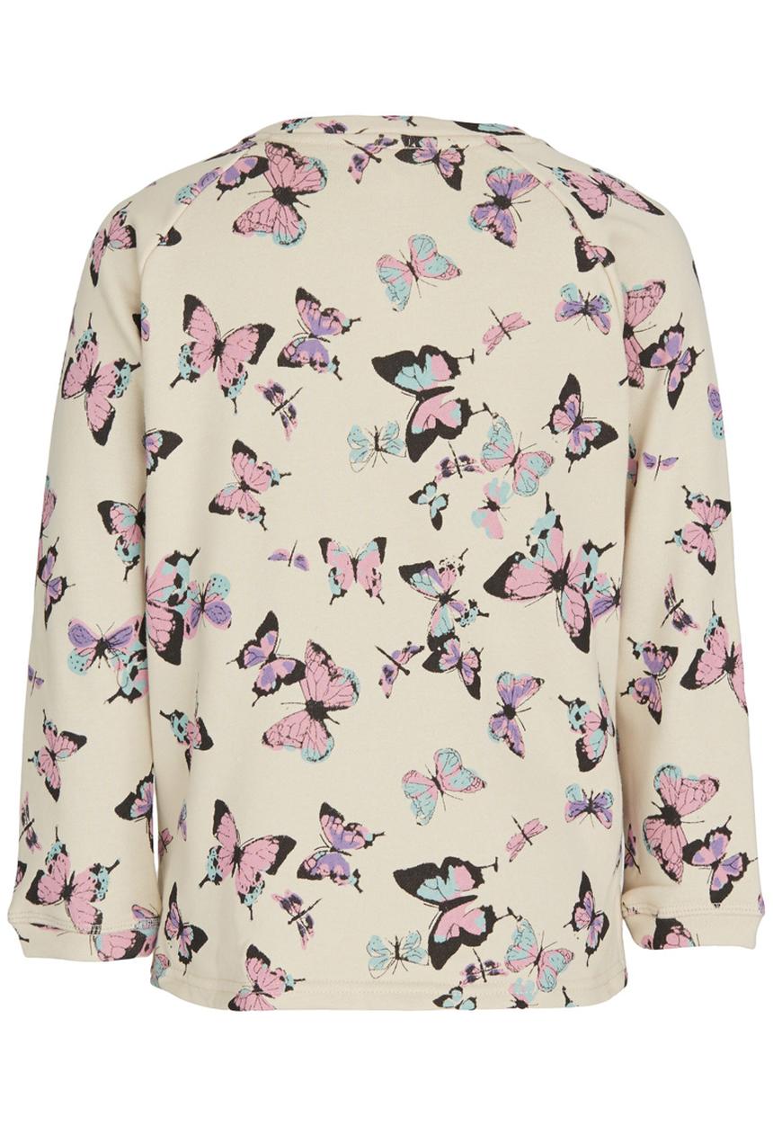 Pop Candy - Printed Butterfly Sweater Multi-colour