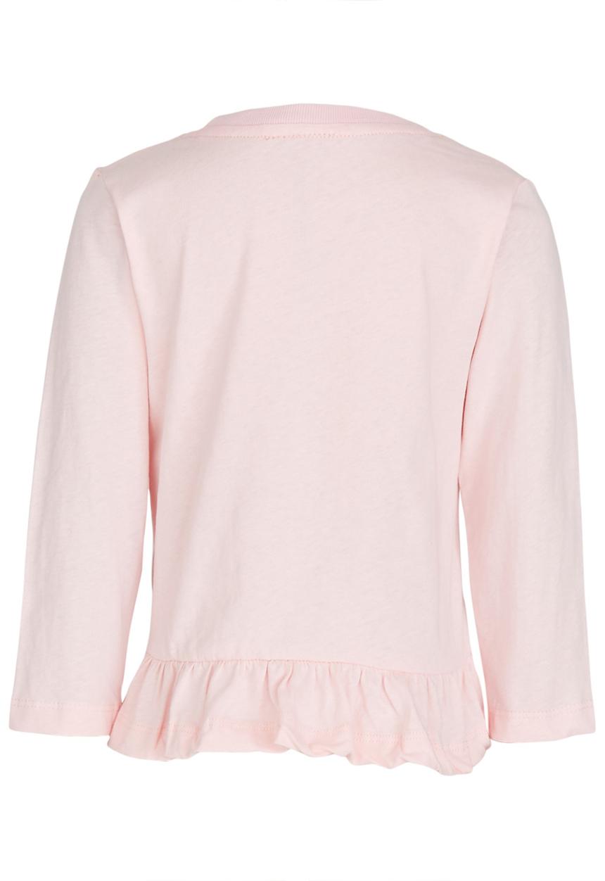 Pop Candy - Bunny Peplum Tee Mid Pink