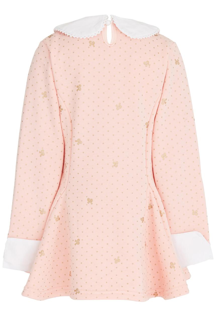 Pop Candy - Peter Pan Collar Dress Pale Pink