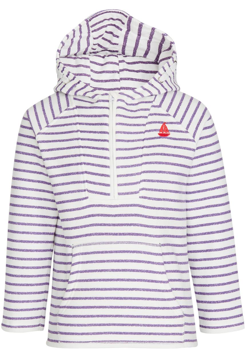Pop Candy - Printed Hoodie Mid Purple