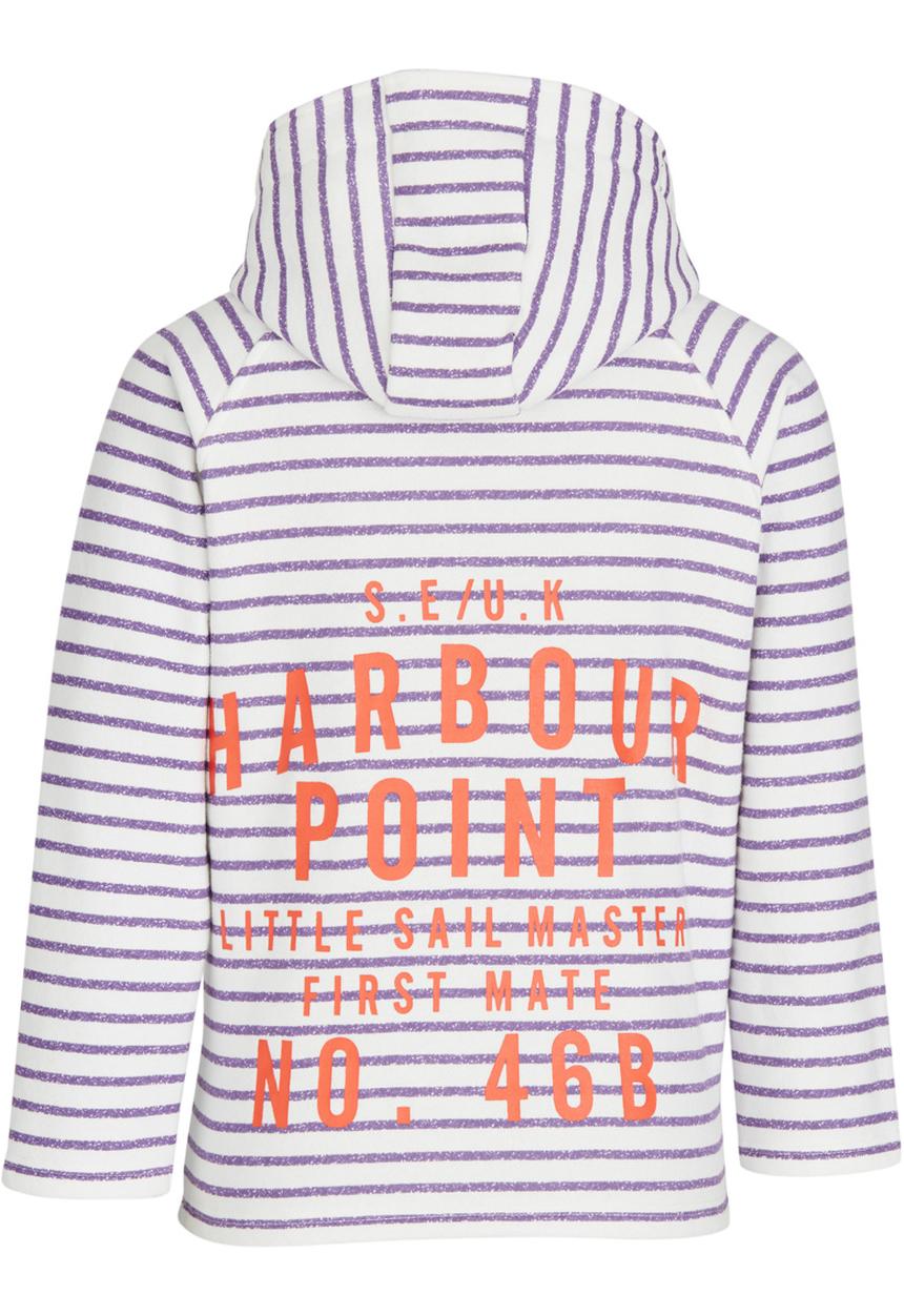 Pop Candy - Printed Hoodie Mid Purple