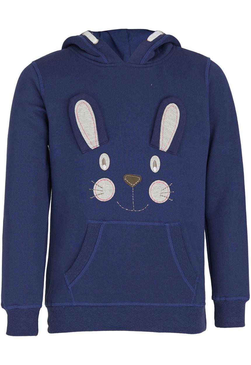 Pop Candy - Printed Hoodie Navy