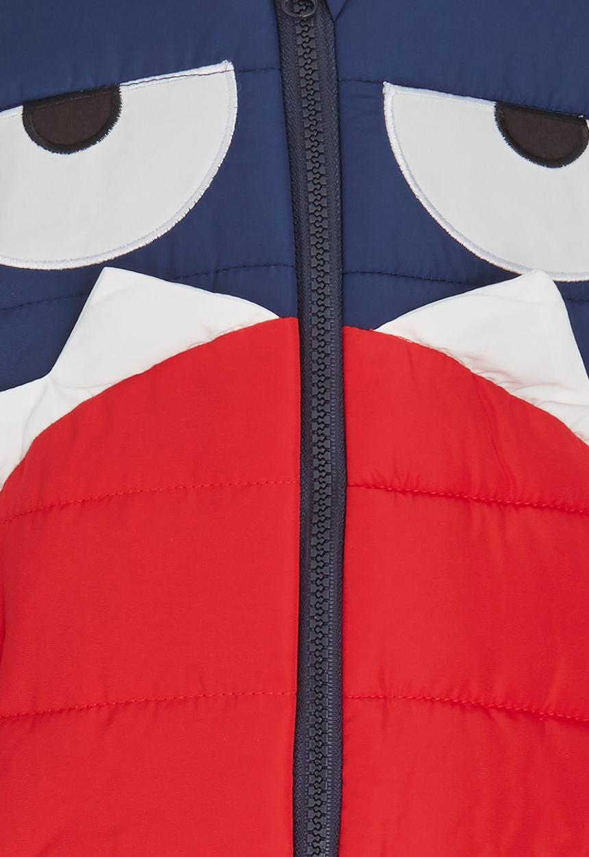 Pop Candy - Monster Puffer Jacket Multi-colour