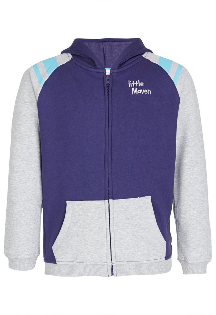 Pop Candy - Colourblock Hoodie Multi-colour