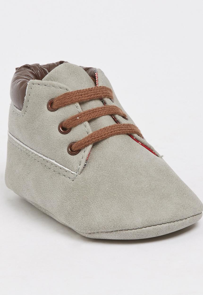 Pop Candy - Suede Boot Grey