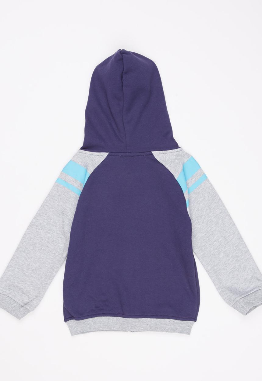 Pop Candy - Colourblock Hoodie Multi-colour