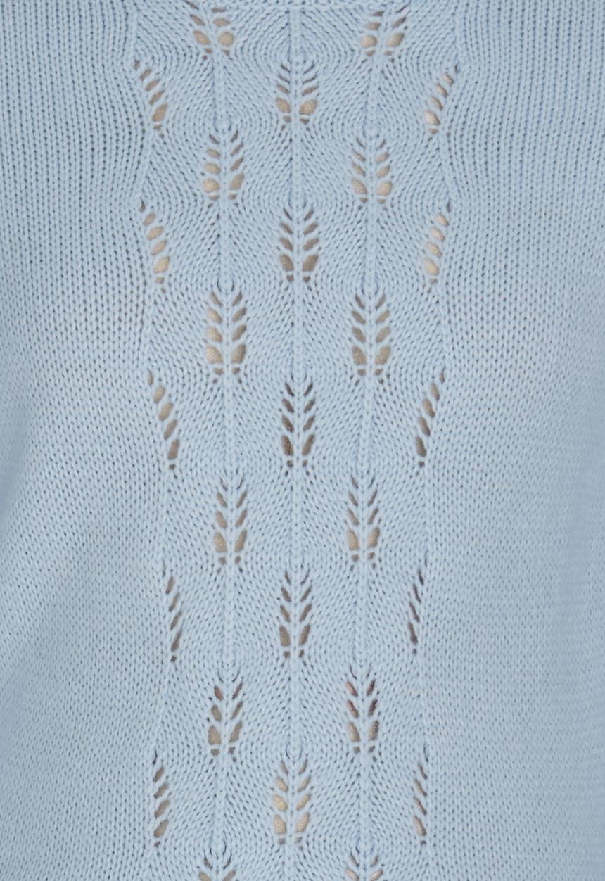 Pop Candy - Pointelle Jumper Blue