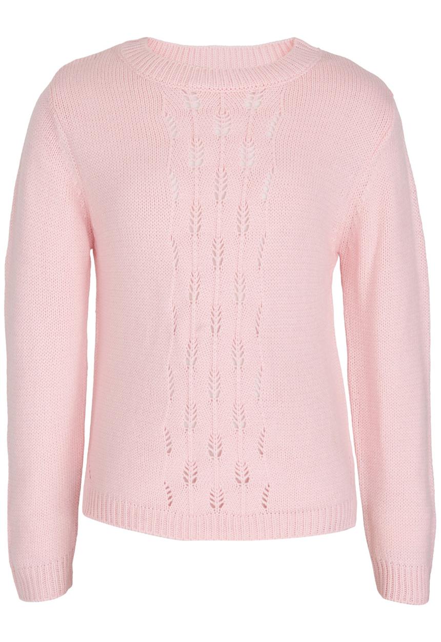 Pop Candy - Pointelle Jumper Pale Pink