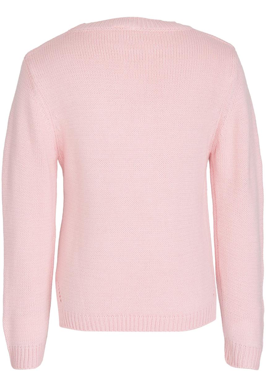 Pop Candy - Pointelle Jumper Pale Pink